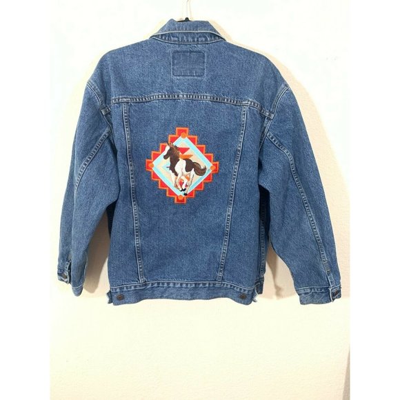 Levi's Jackets & Blazers - Vtg Collectible Levis Denim Jacket Southwestern